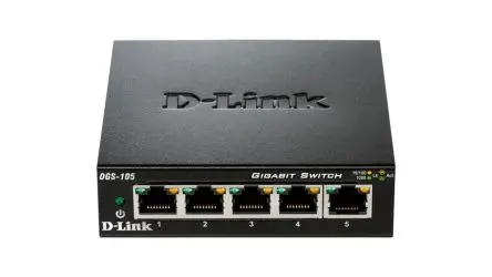 Produktfoto 1 von D-Link 5-Port Gigabit Unmanaged Desktop Switch DGS-105 Gigabit-Switch 5-Port Unmanaged 10Mbit/s, 100 Mbit/s, 1000 Mbit/s