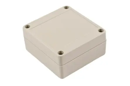 Produktfoto 1 von Hammond RP; Universalgehäuse; ABS; Hellgrau IP65 Breite 80 mm Höhe 40 mm Länge 85 mm