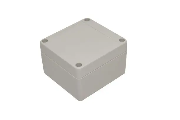 Produktfoto 1 von Hammond RP; Universalgehäuse; ABS; Hellgrau IP65 Breite 80 mm Höhe 55 mm Länge 85 mm