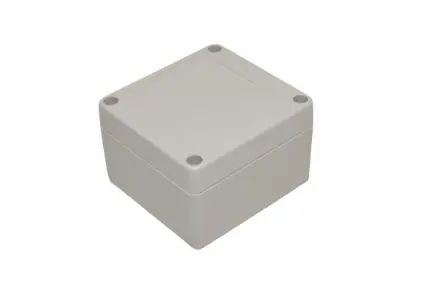 Produktfoto 1 von Hammond RP; Universalgehäuse; ABS; Hellgrau IP65 Breite 80 mm Höhe 55 mm Länge 85 mm