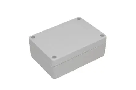 Produktfoto 1 von Hammond RP; Universalgehäuse; Polycarbonat; Hellgrau IP65 Breite 75 mm Höhe 40 mm Länge 105 mm