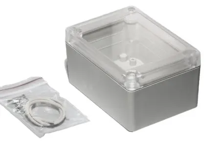 Produktfoto 1 von Hammond RP; Universalgehäuse; ABS; Hellgrau IP65 Breite 75 mm Höhe 55 mm Länge 105 mm