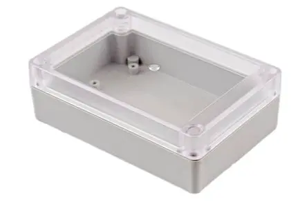 Produktfoto 1 von Hammond RP; Universalgehäuse; Polycarbonat; Hellgrau IP65 Breite 85 mm Höhe 40 mm Länge 125 mm