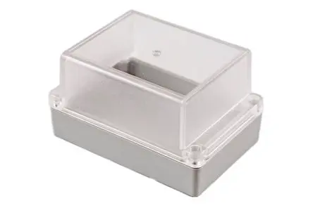 Produktfoto 1 von Hammond RP; Universalgehäuse; Polycarbonat; Hellgrau IP65 Breite 85 mm Höhe 70 mm Länge 125 mm