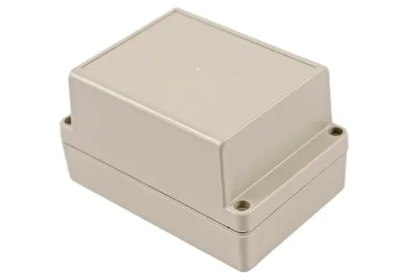 Produktfoto 1 von Hammond RP; Universalgehäuse; ABS; Hellgrau IP65 Breite 85 mm Höhe 70 mm Länge 125 mm