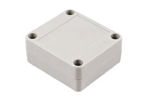 Produktfoto 1 von Hammond RP; Universalgehäuse; Polycarbonat; Hellgrau IP65 Breite 60 mm Höhe 28 mm Länge 65 mm