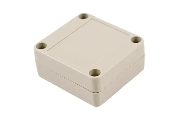 Produktfoto 1 von Hammond RP; Universalgehäuse; ABS; Hellgrau IP65 Breite 60 mm Höhe 28 mm Länge 65 mm
