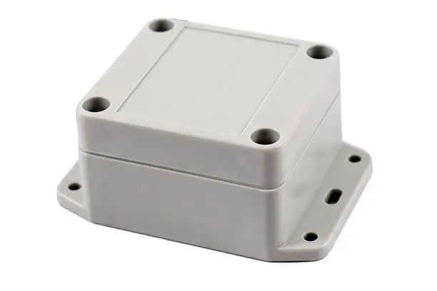 Produktfoto 1 von Hammond RP; Universalgehäuse; Polycarbonat; Hellgrau Geflanscht IP65 Breite 60 mm Höhe 40 mm Länge 65 mm