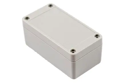 Produktfoto 1 von Hammond RP; Universalgehäuse; Polycarbonat; Hellgrau IP65 Breite 50 mm Höhe 40 mm Länge 95 mm