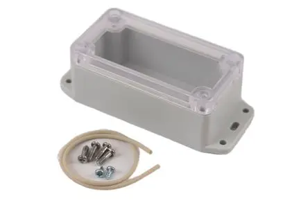 Produktfoto 1 von Hammond RP; Universalgehäuse; Polycarbonat; Hellgrau Geflanscht IP65 Breite 50 mm Höhe 40 mm Länge 95 mm