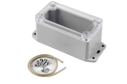 Produktfoto 1 von Hammond RP; Universalgehäuse; Polycarbonat; Hellgrau Geflanscht IP65 Breite 50 mm Höhe 50 mm Länge 95 mm