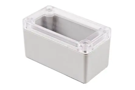 Produktfoto 1 von Hammond RP; Universalgehäuse; Polycarbonat; Hellgrau IP65 Breite 50 mm Höhe 50 mm Länge 95 mm