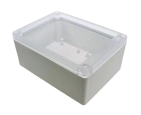 Produktfoto 1 von Hammond RP; Universalgehäuse; Polycarbonat; Hellgrau IP65 Breite 105 mm Höhe 60 mm Länge 145 mm