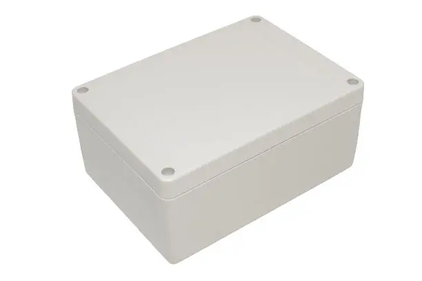 Produktfoto 1 von Hammond RP; Universalgehäuse; ABS; Hellgrau IP65 Breite 105 mm Höhe 60 mm Länge 145 mm