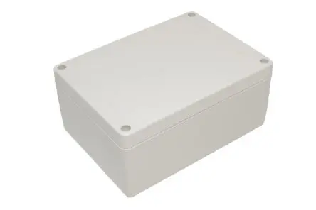 Produktfoto 1 von Hammond RP; Universalgehäuse; ABS; Hellgrau IP65 Breite 105 mm Höhe 60 mm Länge 145 mm