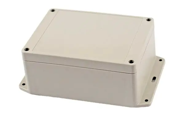 Produktfoto 1 von Hammond RP; Universalgehäuse; ABS; Hellgrau Geflanscht IP65 Breite 105 mm Höhe 60 mm Länge 145 mm