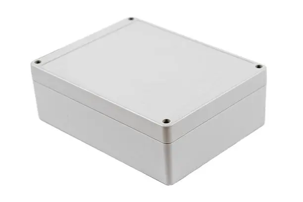 Produktfoto 1 von Hammond RP; Universalgehäuse; Polycarbonat; Hellgrau IP65 Breite 125 mm Höhe 55 mm Länge 165 mm