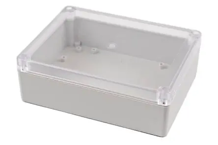 Produktfoto 1 von Hammond RP; Universalgehäuse; Polycarbonat; Hellgrau IP65 Breite 125 mm Höhe 55 mm Länge 165 mm