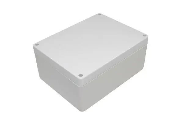 Produktfoto 1 von Hammond RP; Universalgehäuse; Polycarbonat; Hellgrau IP65 Breite 125 mm Höhe 75 mm Länge 165 mm