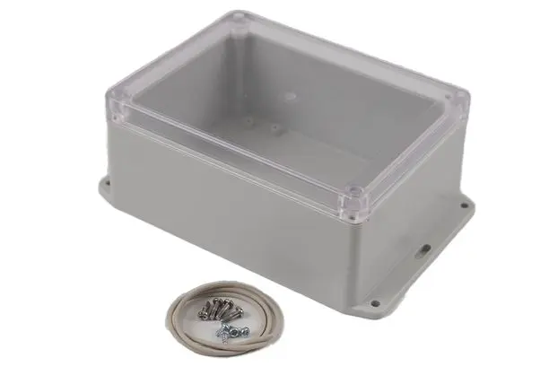 Hammond RP; Universalgehäuse; Polycarbonat; Hellgrau Geflanscht IP65 Breite 125 mm Höhe 75 mm Länge 165 mm