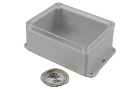 Produktfoto 1 von Hammond RP; Universalgehäuse; Polycarbonat; Hellgrau Geflanscht IP65 Breite 125 mm Höhe 75 mm Länge 165 mm