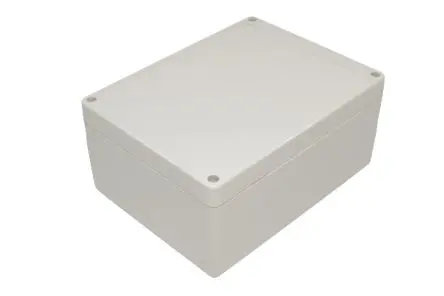 Produktfoto 1 von Hammond RP; Universalgehäuse; ABS; Hellgrau IP65 Breite 75 mm Höhe 125 mm Länge 165 mm