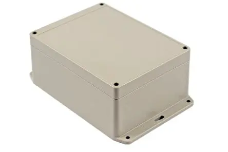 Produktfoto 1 von Hammond RP; Universalgehäuse; ABS; Hellgrau Geflanscht IP65 Breite 125 mm Höhe 75 mm Länge 165 mm