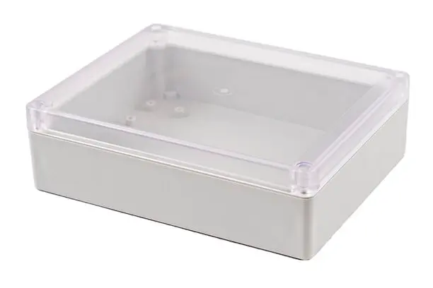Produktfoto 1 von Hammond RP; Universalgehäuse; Polycarbonat; Hellgrau IP65 Breite 146 mm Höhe 55 mm Länge 186 mm