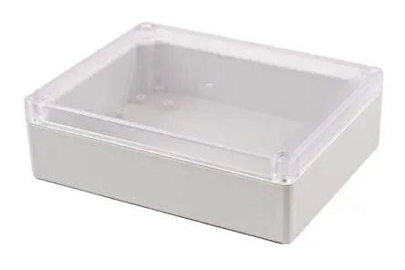 Produktfoto 1 von Hammond RP; Universalgehäuse; Polycarbonat; Hellgrau IP65 Breite 146 mm Höhe 55 mm Länge 186 mm