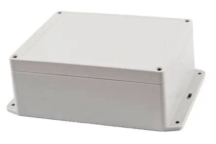 Produktfoto 1 von Hammond RP128; Universalgehäuse; ABS, Metall; Cremefarben, Hellgrau, Schwarz Geflanscht IP65 Breite 146 mm Höhe 75 mm