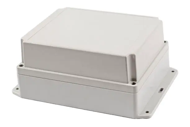 Produktfoto 1 von Hammond RP; Universalgehäuse; ABS, Polycarbonat; Cremefarben, Schwarz, Hellgrau Geflanscht IP65 Breite 146 mm Höhe 90 mm