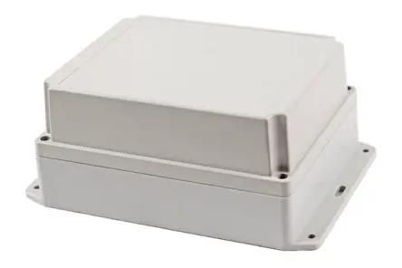 Produktfoto 1 von Hammond RP; Universalgehäuse; ABS, Polycarbonat; Cremefarben, Schwarz, Hellgrau Geflanscht IP65 Breite 146 mm Höhe 90 mm