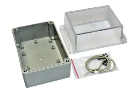 Produktfoto 1 von Hammond RP; Universalgehäuse; ABS; Hellgrau IP65 Breite 85 mm Höhe 85 mm Länge 125 mm