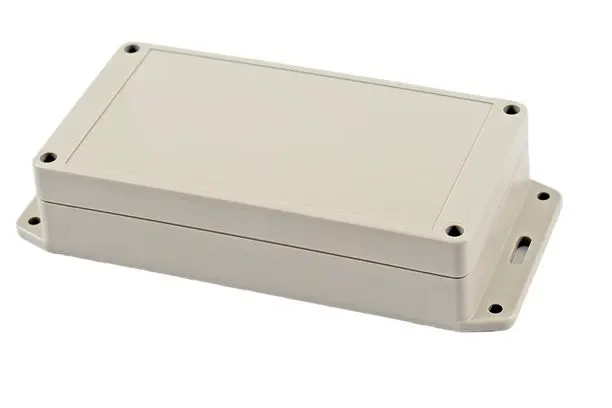Produktfoto 1 von Hammond RP118 BF; Universalgehäuse; Polycarbonat, ABS; Cremefarben, Hellgrau, Schwarz Geflanscht IP65 Breite 85 mm Höhe