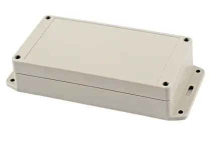 Produktfoto 1 von Hammond RP118 BF; Universalgehäuse; Polycarbonat, ABS; Cremefarben, Hellgrau, Schwarz Geflanscht IP65 Breite 85 mm Höhe