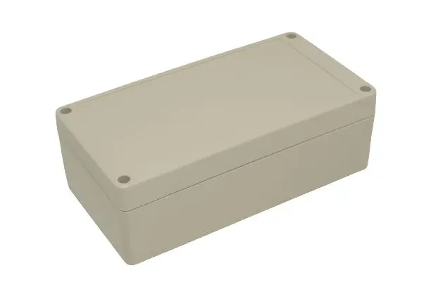 Produktfoto 1 von Hammond RP; Universalgehäuse; ABS; Hellgrau IP65 Breite 85 mm Höhe 55 mm Länge 165 mm