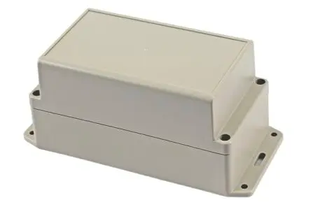 Produktfoto 1 von Hammond RP120; Universalgehäuse; ABS; Cremefarben, Schwarz, Hellgrau Geflanscht IP65 Breite 85 mm Höhe 85 mm Länge 165