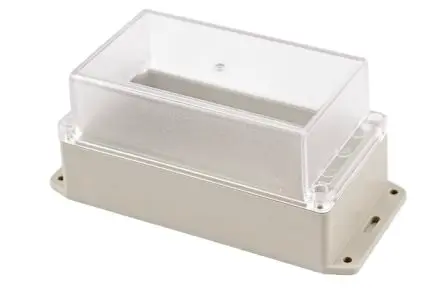Produktfoto 1 von Hammond RP; Universalgehäuse; ABS; Hellgrau Geflanscht IP65 Breite 85 mm Höhe 85 mm Länge 165 mm