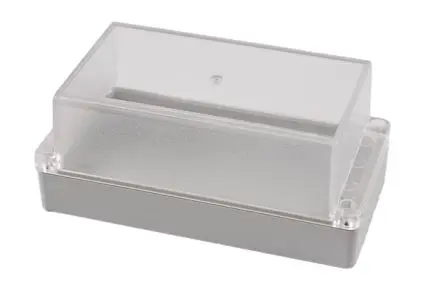 Produktfoto 1 von Hammond RP; Universalgehäuse; Polycarbonat; Hellgrau IP65 Breite 85 mm Höhe 70 mm Länge 165 mm