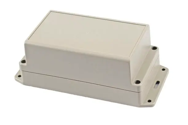 Produktfoto 1 von Hammond RP; Universalgehäuse; ABS, Polycarbonat; Hellgrau, Cremefarben Geflanscht IP65 Breite 85 mm Höhe 70 mm Länge 165