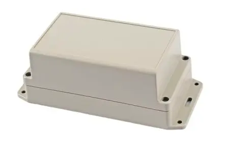 Produktfoto 1 von Hammond RP; Universalgehäuse; ABS, Polycarbonat; Hellgrau, Cremefarben Geflanscht IP65 Breite 85 mm Höhe 70 mm Länge 165