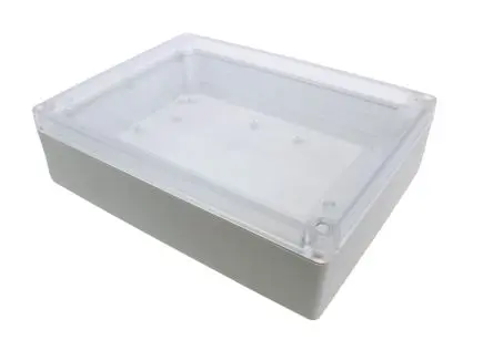 Produktfoto 1 von Hammond RP; Universalgehäuse; Polycarbonat; Hellgrau IP65 Breite 165 mm Höhe 60 mm Länge 220 mm
