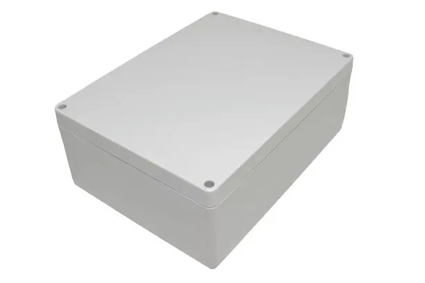 Produktfoto 1 von Hammond RP; Universalgehäuse; Polycarbonat; Hellgrau IP65 Breite 165 mm Höhe 85 mm Länge 220 mm
