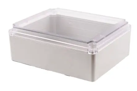 Produktfoto 1 von Hammond RP; Universalgehäuse; Polycarbonat; Hellgrau IP65 Breite 200 mm Höhe 95 mm Länge 250 mm