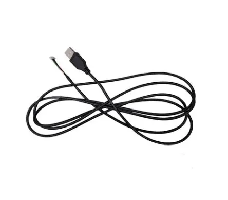 Produktfoto 1 von RS PRO Stecker USB-Kabel, USB Typ A Stecker / IDC, 2 m USB 2.0 Schwarz