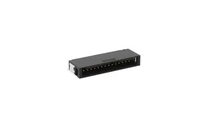 Produktfoto 1 von Fischer IDC-Steckverbinder Stecker, gewinkelt, 14-polig Kabel / 1-reihig, Raster 1.27 mm