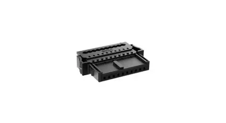 Produktfoto 1 von Fischer IDC-Steckverbinder Buchse, 10-polig Kabel / 1-reihig, Raster 1.27 mm