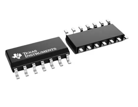 Produktfoto 1 von Texas Instruments Operationsverstärker Oberfläche 1 MHz SOIC, biplor typ. 18V, biplor typ. 36 V, 14-Pin