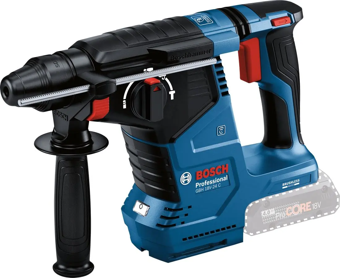 Produktfoto 1 von Bosch GBH Nur Gehäuse Akku Bohrhammer 18V Bürstenlos