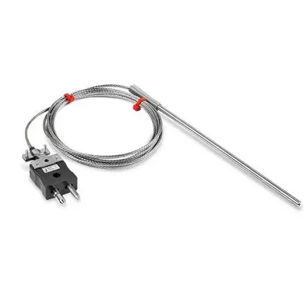 Produktfoto 1 von RS PRO Probe Thermocouple Edelstahl Hochleistungsthermoelement Typ Typ J, Ø 4.5 mm x 150 mm 60 °C → 350 °C